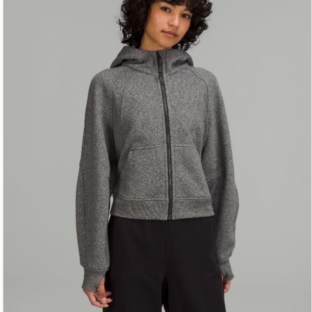 Lululemon Cropped Scuba Oversized Full Zip
